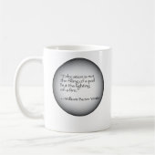 Mug Citation de William Butler Yeats (Gauche)