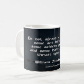 Mug Citation de William Shakespeare (Devant gauche)