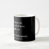 Mug Citation de William Shakespeare Love (Devant droit)