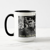 MUG CITATION DE WINSTON CHURCHILL (Gauche)