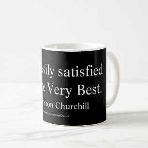 Mug Citation de Winston Churchill ; Le Très Mieux