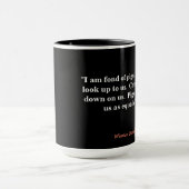 Mug Citation De Winston Churchill Sur Les Cochons (Centre)