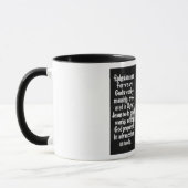 MUG CITATION D'ÉCRITURE SAINTE DE BIBLE DE 2H10 (Gauche)