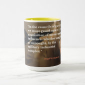 Mug Citation D'Eisenhower Sur Le Complexe Industriel M (Centre)