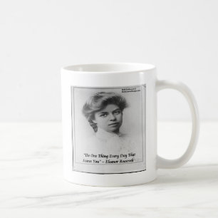 Mug Citation d'Eleanor Roosevelt "Faites quelque chose