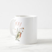 Mug Citation d'encouragement "Choose Joy" Aquarelle d' (Devant gauche)
