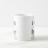 Mug Citation d'encouragement de l'Écriture J'attends d (Centre)