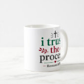 Mug Citation d'encouragement de l'Écriture sur la conf (Devant droit)