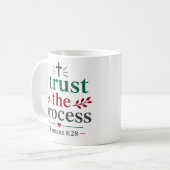 Mug Citation d'encouragement de l'Écriture sur la conf (Devant gauche)