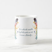 Mug Citation d'encouragement pour papillon (Centre)