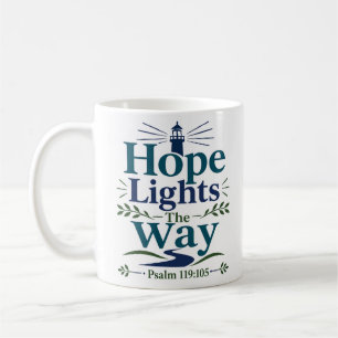 Mug Citation d'encouragement religieux Espoir Éclaire