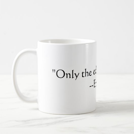 Mug Citation d'Epictetus (Gauche)