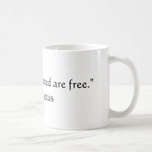 Mug Citation d'Epictetus (Droite)