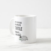 Mug Citation des amoureux de TURTLE drôle (Devant gauche)