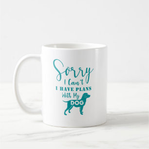 Mug Citation:Désolé, je ne peux pas, j'ai des projets