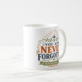 Mug Citation d'espérance chrétienne « Vous n'êtes jama (Devant droit)