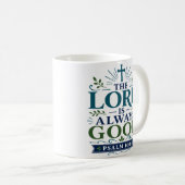 Mug Citation d'espérance scripturaire : Le Seigneur es (Devant droit)