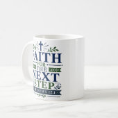 Mug Citation d'espérance scripturaire pour la foi pour (Devant gauche)