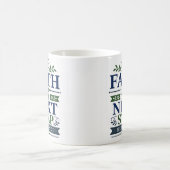 Mug Citation d'espérance scripturaire pour la foi pour (Centre)