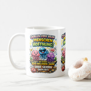 Mug Citation d'espoir de méduse – Humour cérébral drôl