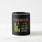 Mug Citation d'expert-comptable drôle (Centre)