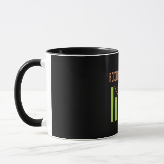 Mug Citation d'expert-comptable drôle (Gauche)