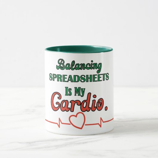 Mug Citation d'expert-comptable drôle (Centre)