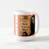 Mug Citation d'Halloween (Devant droit)