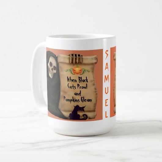 Mug Citation d'Halloween (Devant gauche)