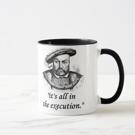 Mug citation d'Henry VIII (Droite)