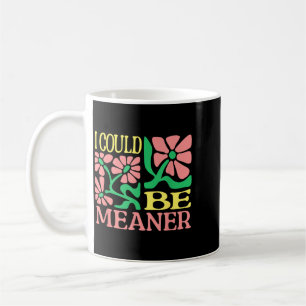 Mug Citation d'humour adulte drôle - Je pourrais être