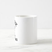 Mug Citation d'Humour de chèvre : Je chèvre (Ai) (Centre)