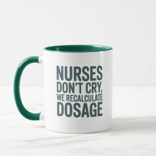 Mug Citation d'infirmière drôle, les infirmières ne pl