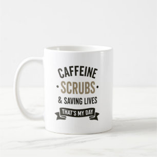 Mug Citation d'infirmière qui sauve des vies avec de l