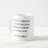 Mug Citation d'occasion par Thomas Edison (Devant gauche)