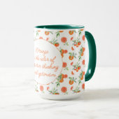 Mug Citation d'oranges (Devant droit)