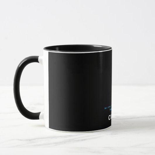 Mug Citation d'orientation motivationnelle - Minimalis (Gauche)