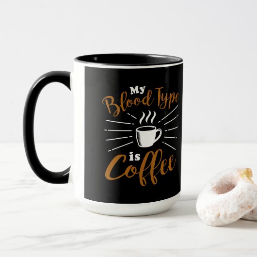 Mug Citation drôle (Avec donut)