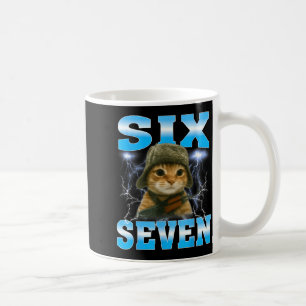 Mug Citation drôle 67 Chat Mal au ventre Survivant Mèm