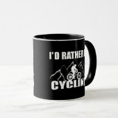 Mug Citation drôle Cadeaux de cyclisme (Devant droit)