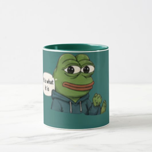 Mug Citation drôle «C'est comme ça»  (Centre)