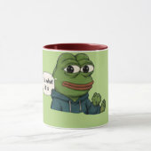 Mug Citation drôle « C'est comme ça » (Centre)