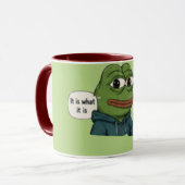 Mug Citation drôle « C'est comme ça » (Devant gauche)
