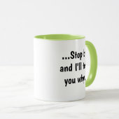 Mug Citation drôle cruelle non ennuyeuse de comptable (Devant droit)