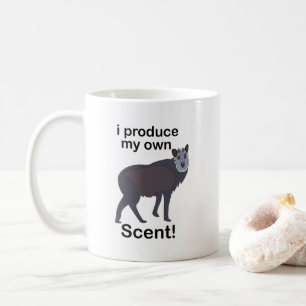 Mug Citation drôle d'animal de serows je produis mon p