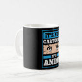 Mug Citation drôle d'Anime | Ce ne sont pas des dessin (Devant gauche)