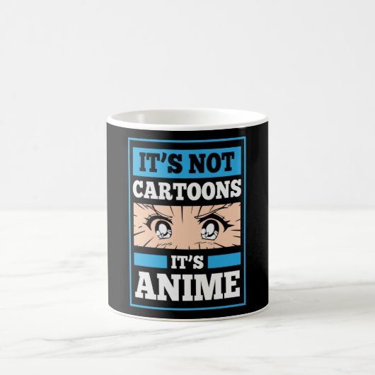 Mug Citation drôle d'Anime | Ce ne sont pas des dessin (Centre)