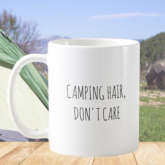 Mug Citation drôle de camping mignon rustique