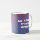Mug Citation drôle de Donald Trump, un génie extrêmeme (Devant droit)