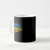 Mug Citation drôle de fan de padel (Devant gauche)